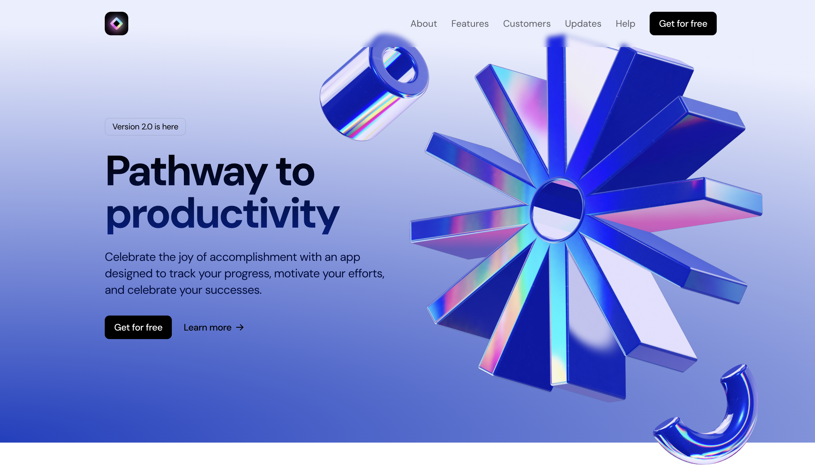 landing page